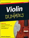 Violin For Dummies, 2nd Edition (eBook)